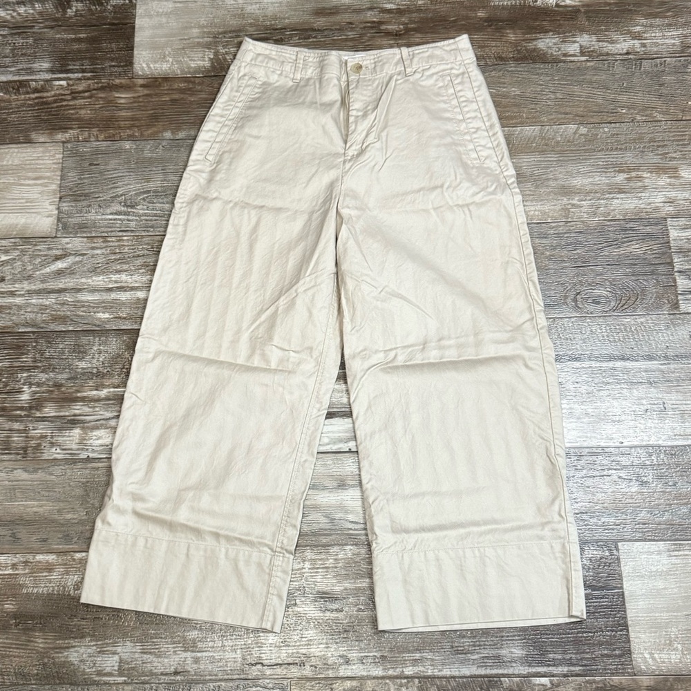 Banana Republic Women’s Cropped Wide-leg High-Rise Size 6